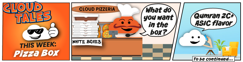 Cloud Tales Comic Strip-The Pizza Box